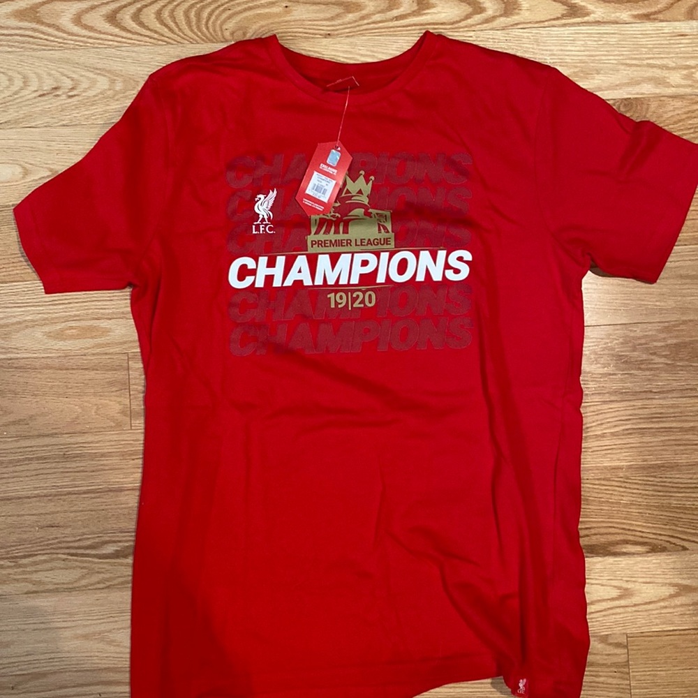 Liverpool FC Premier League Champions 19/20 T shirt